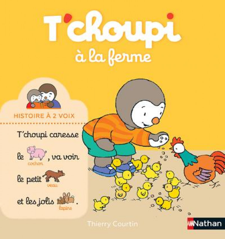 T-CHOUPI A LA FERME - COURTIN THIERRY - CLE INTERNAT