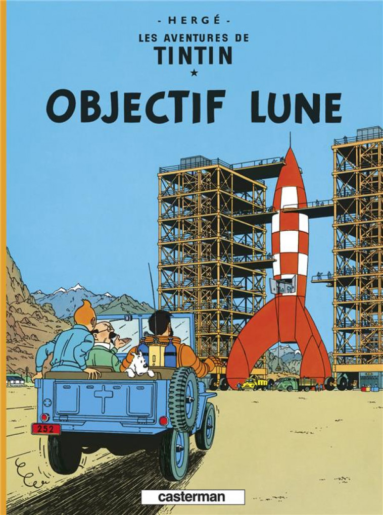 TINTIN - T16 - OBJECTIF LUNE - HERGE - CASTERMAN