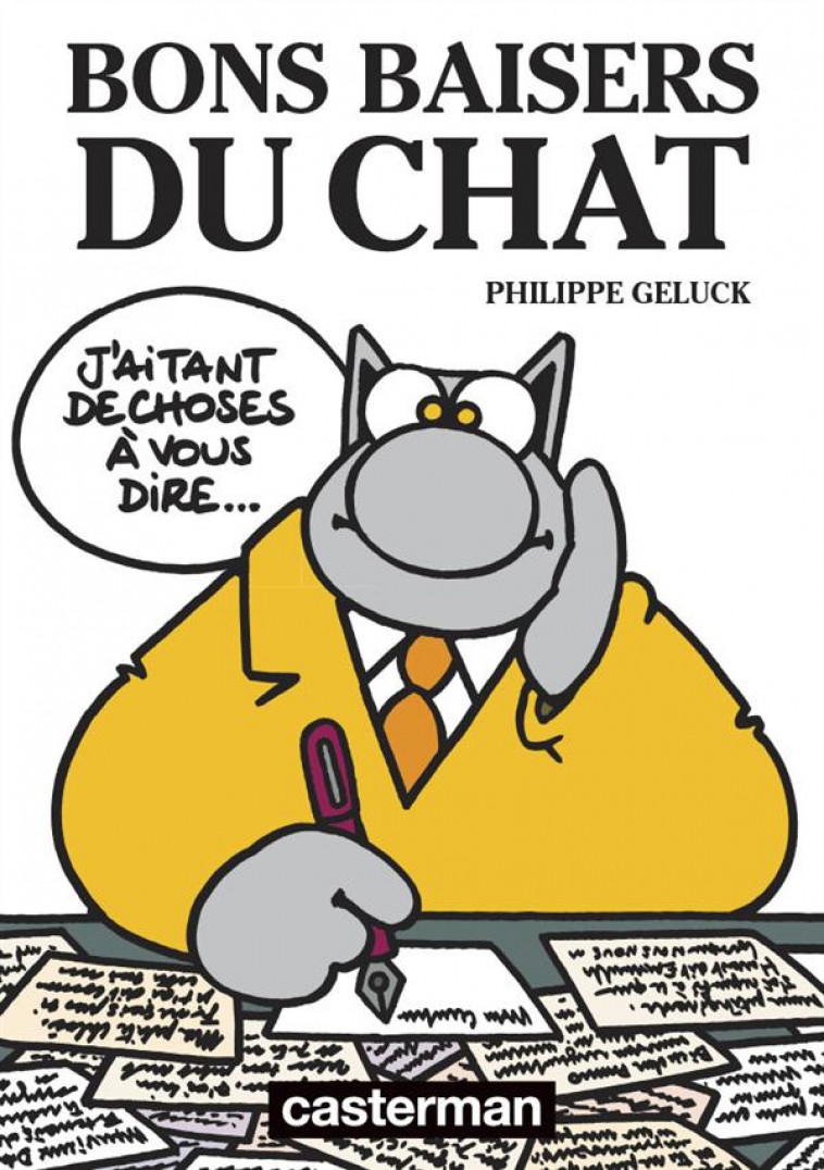 BONS BAISERS DU CHAT - COFFRET 100 GAGS - ILLUSTRATIONS, COULEUR - GELUCK - Casterman