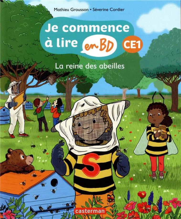 JE COMMENCE A LIRE EN BD - T07 - LA REINE DES ABEILLES - CE1 - GROUSSON/CORDIER - CASTERMAN