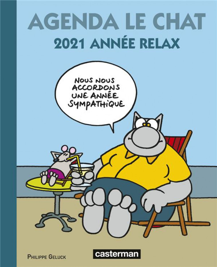 AGENDA LE CHAT 2021 - GELUCK - CASTERMAN