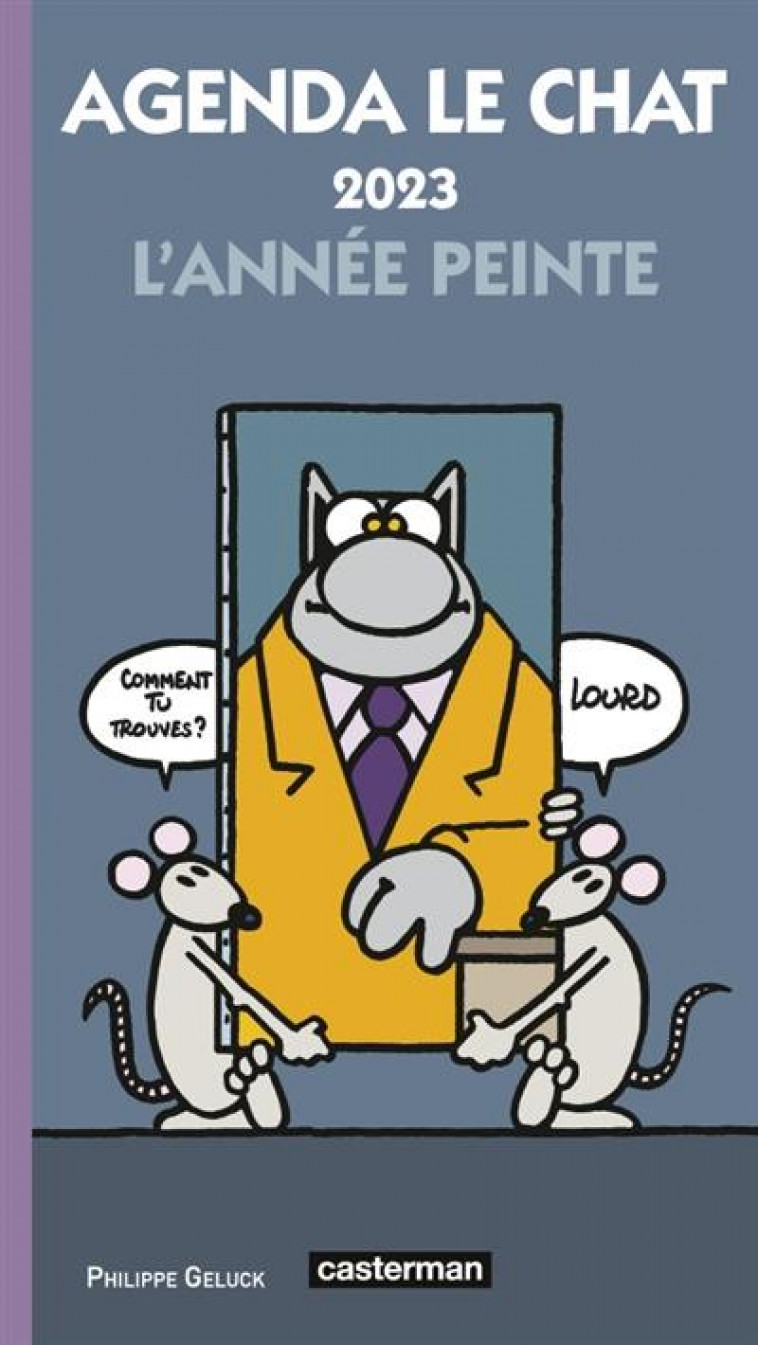 MINI-AGENDA LE CHAT 2023 - GELUCK - CASTERMAN