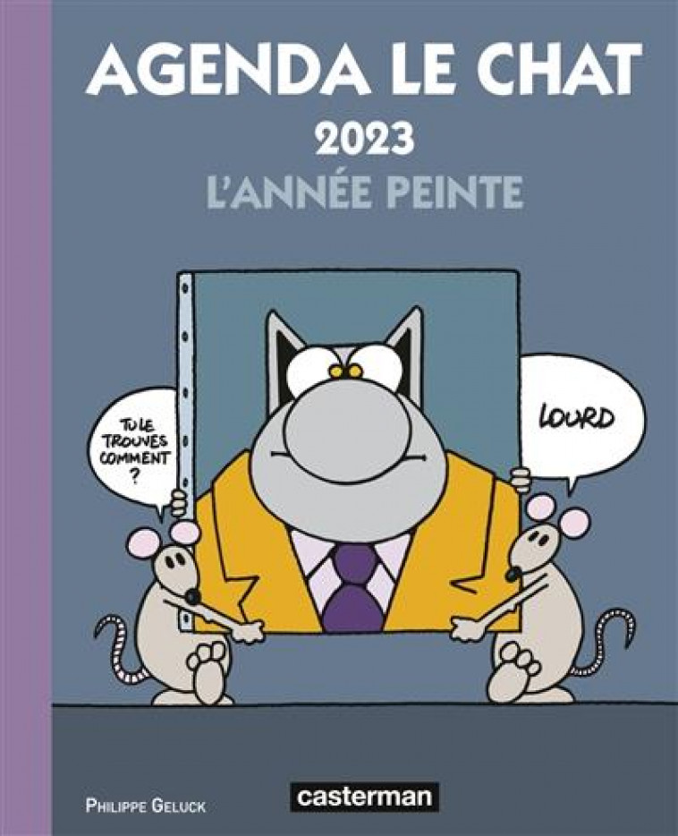 AGENDA LE CHAT 2023 - GELUCK - CASTERMAN