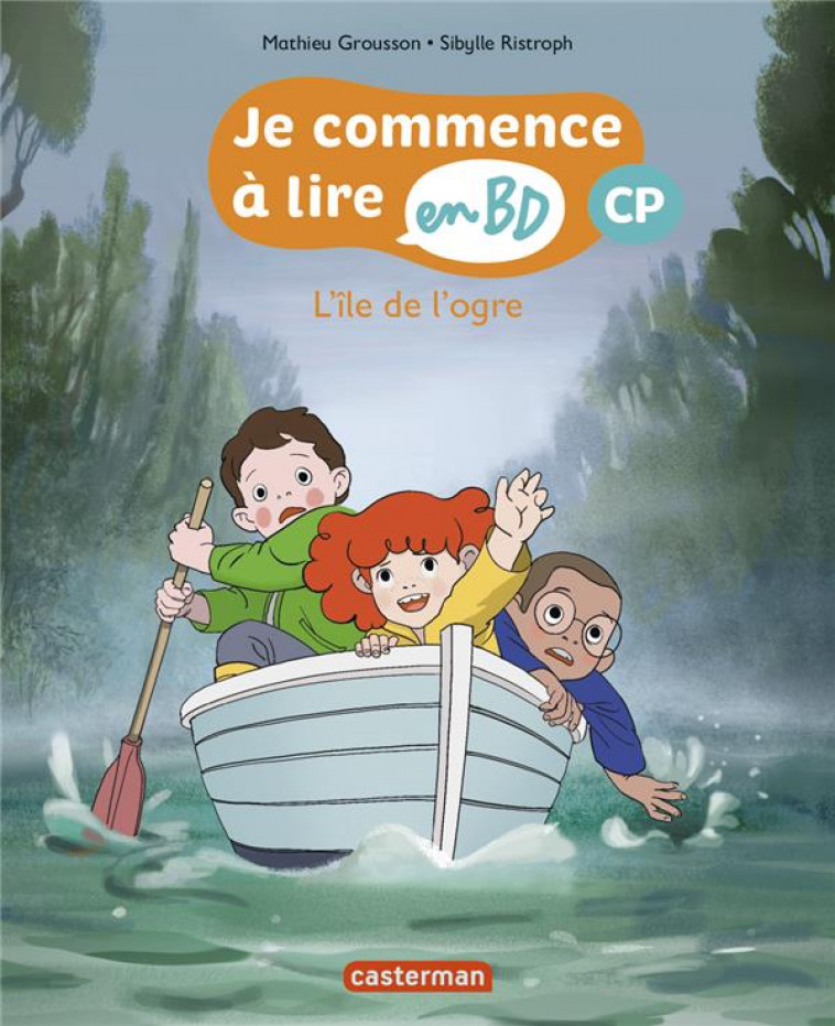 JE COMMENCE A LIRE EN BD - T11 - L-ILE DE L-OGRE - CP - GROUSSON/RISTROPH - CASTERMAN