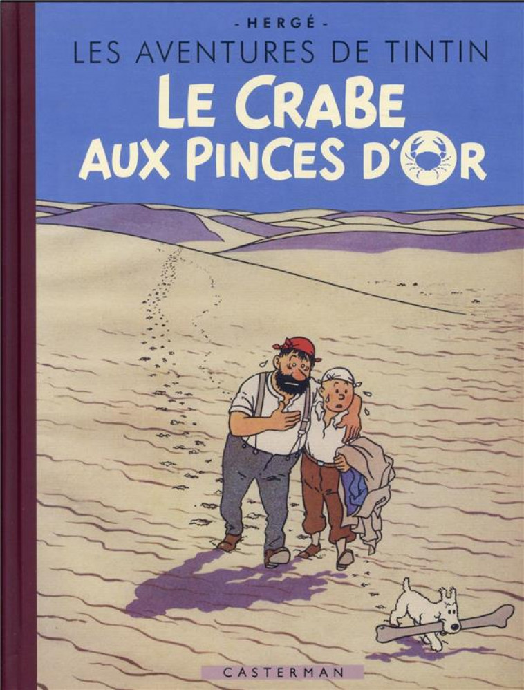 TINTIN - LE CRABE AUX PINCES D-OR - EDITION SPECIALE 80 ANS - HERGE - CASTERMAN