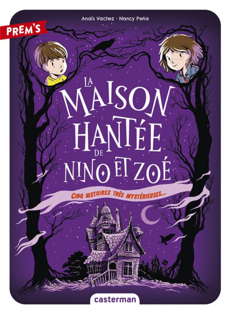 LA MAISON HANTEE DE NINO ET ZOE - VOL01 - CINQ HISTOIRES TRES MYSTERIEUSES... - VACHEZ/PENA - CASTERMAN