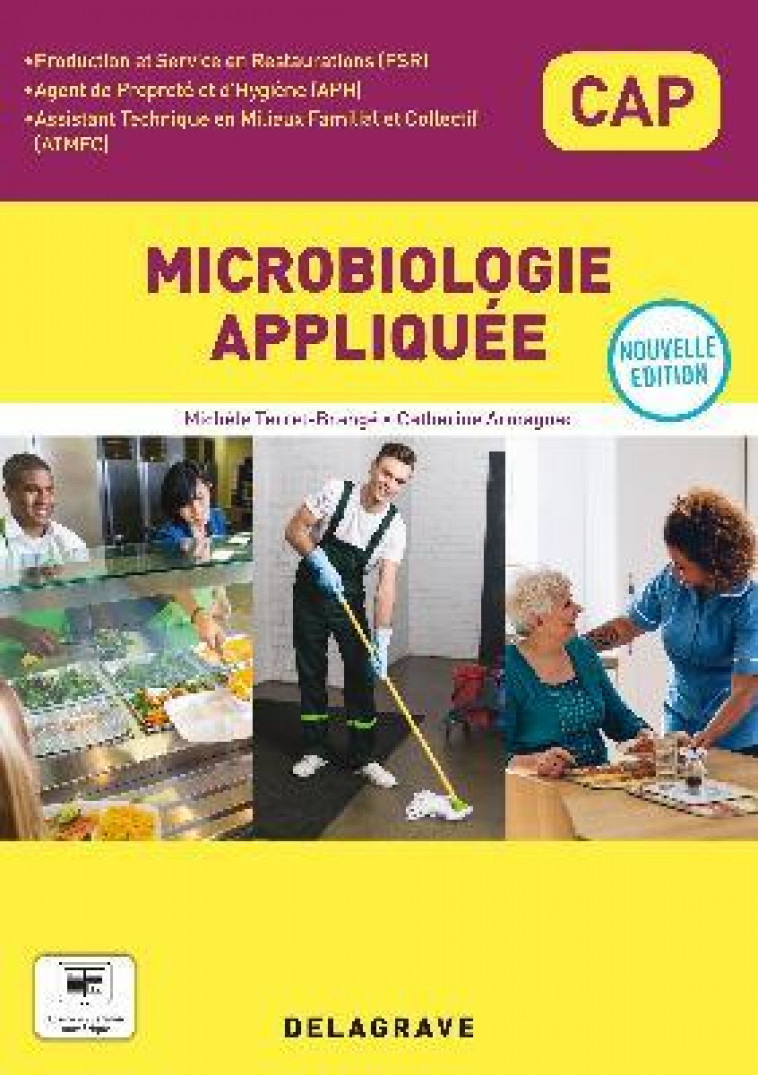 MICROBIOLOGIE APPLIQUEE CAP APH, PSR, ATMFC (2021) - POCHETTE ELEVE - ARMAGNAC - DELAGRAVE