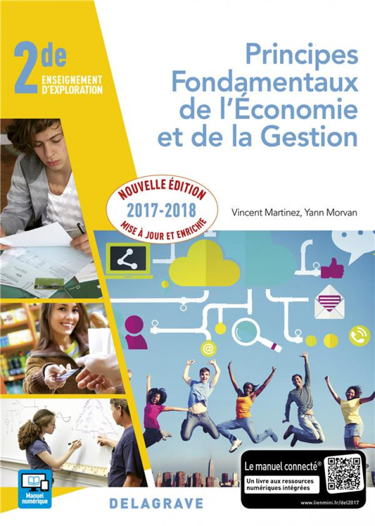 PRINCIPES FONDAMENTAUX DE L-ECONOMIE ET DE LA GESTION (PFEG) 2DE (2017) - POCHETTE ELEVE - MARTINEZ VINCENT - Delagrave