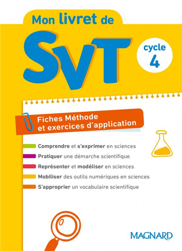 MON LIVRET DE SVT CYCLE 4 (2018) - GAUDENTI REBECCA - MAGNARD