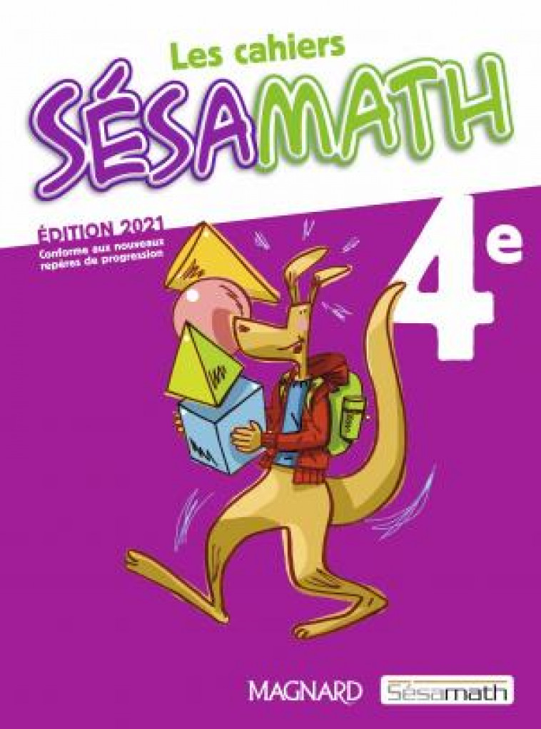 SESAMATH 4E (2021) - CAHIER ELEVE - ASSOCIATION SESAMATH - MAGNARD