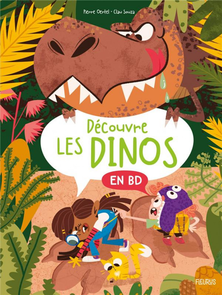 DECOUVRE LES DINOSAURES EN BD - OERTEL/SOUZA - FLEURUS