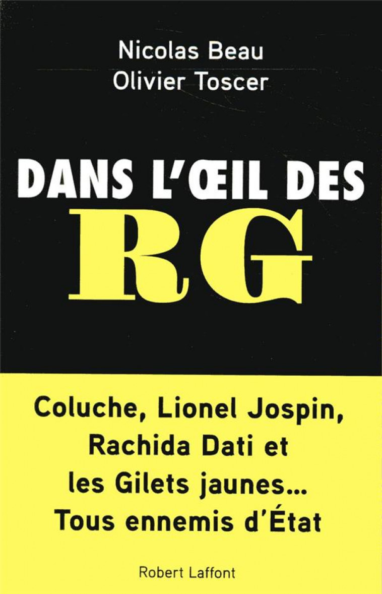 DANS L-OEIL DES RG - TOSCER/BEAU - ROBERT LAFFONT