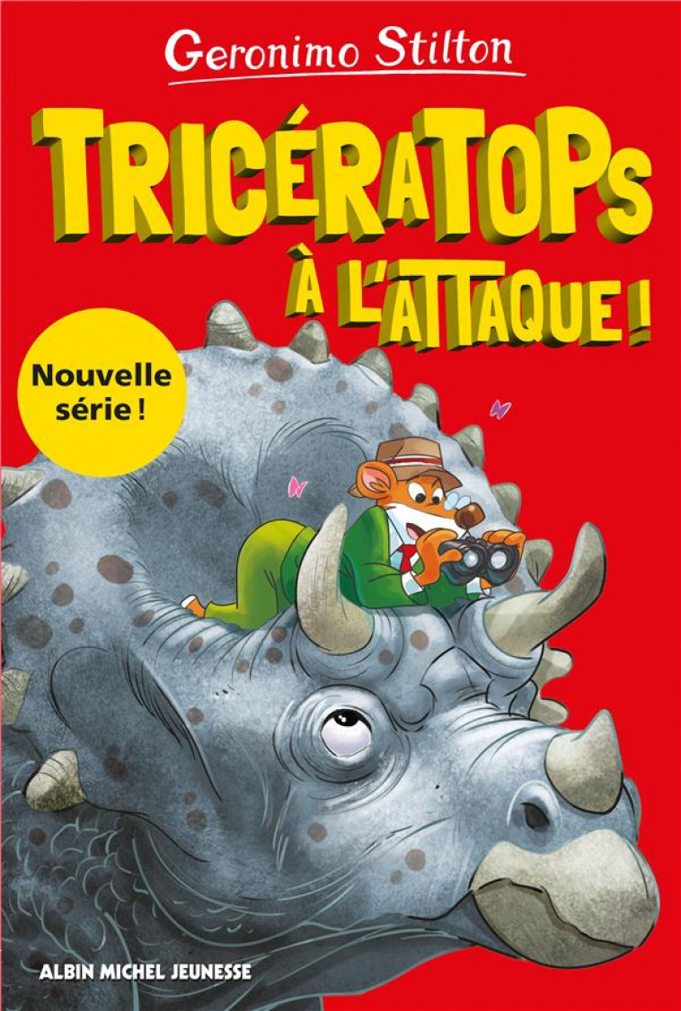 SUR L-ILE DES DERNIERS DINOSAURES - T02 - TRICERATOPS A L-ATTAQUE ! - SUR L-ILE DES DERNIERS DINOSAU - DIDIOT BEATRICE - ALBIN MICHEL