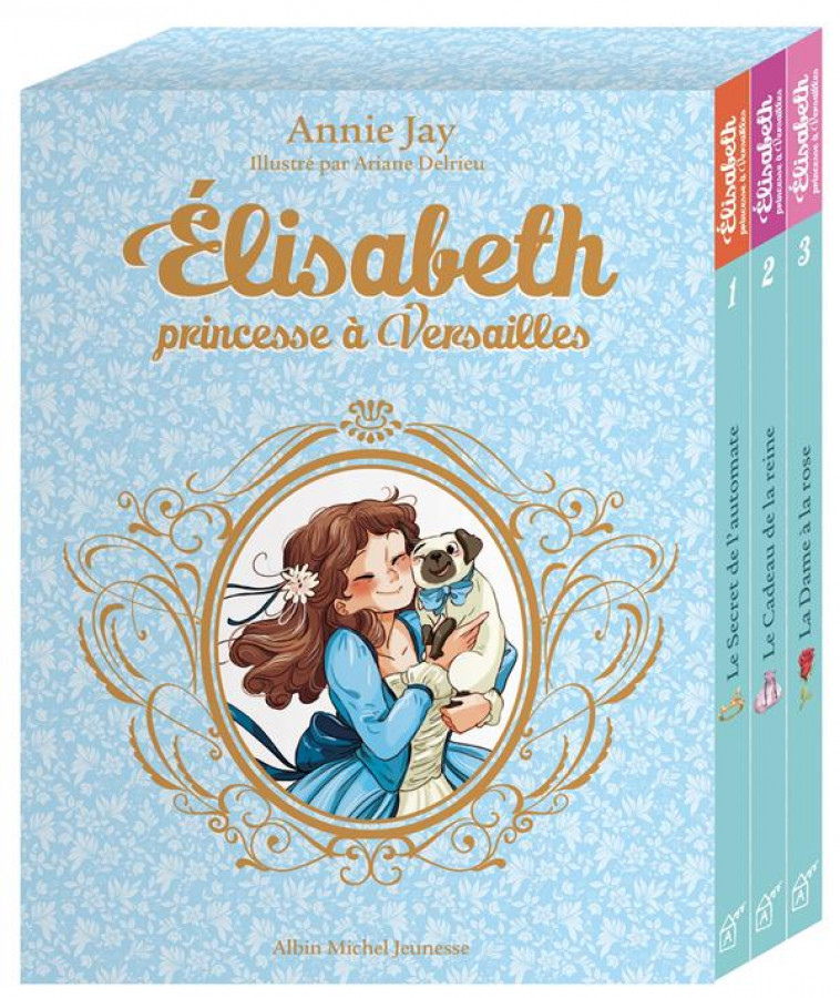 COFFRET ELISABETH TOME 1 A 3 - 3 VOLUMES - JAY/DELRIEU - ALBIN MICHEL