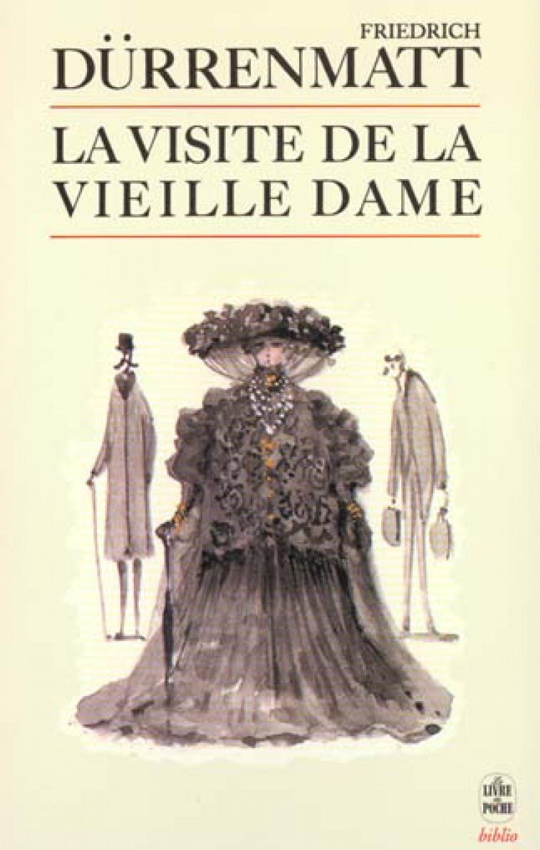 LA VISITE DE LA VIEILLE DAME - DURRENMATT FRIEDRICH - LGF/Livre de Poche