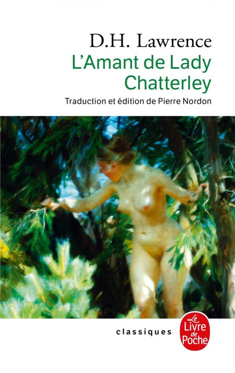 L-AMANT DE LADY CHATTERLEY - LAWRENCE D H. - LGF/Livre de Poche