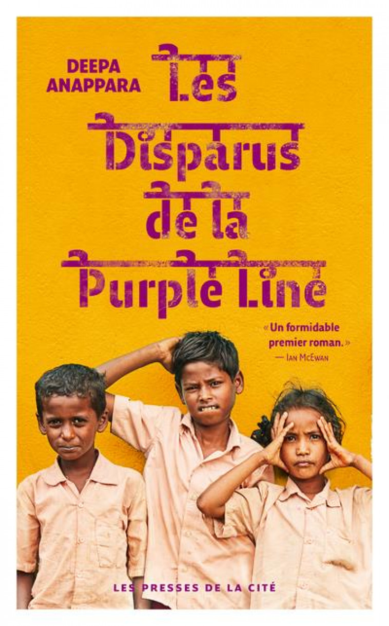 LES DISPARUS DE LA PURPLE LINE - ANAPPARA DEEPA - PRESSES CITE