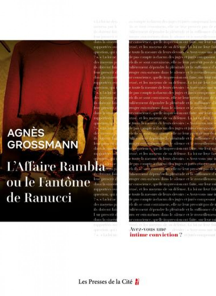 L-AFFAIRE RAMBLA OU LE FANTOME DE RANUCCI - GROSSMANN AGNES - PRESSES CITE