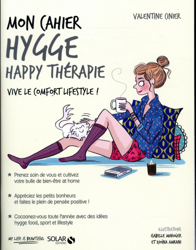 MON CAHIER HYGGE HAPPY THERAPIE - CINIER/MAROGER - Solar