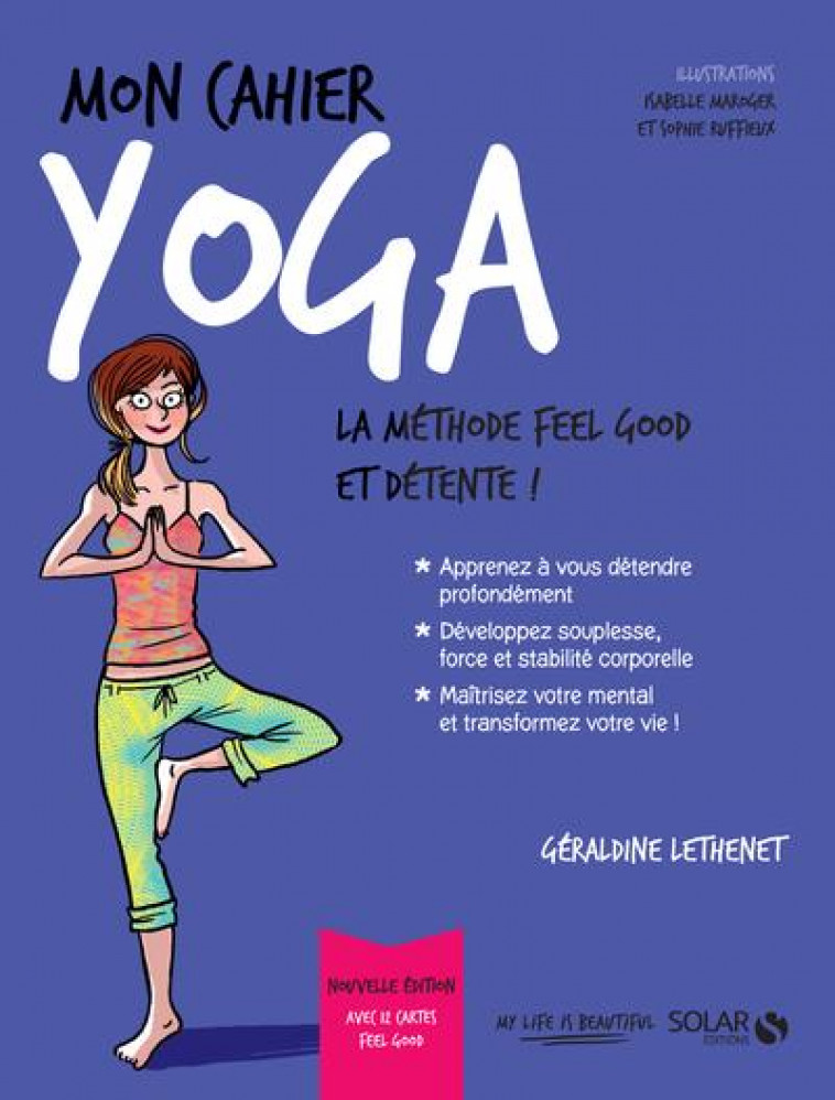 MON CAHIER YOGA -NOUVELLE EDITION 2- - LETHENET/MAROGER - SOLAR