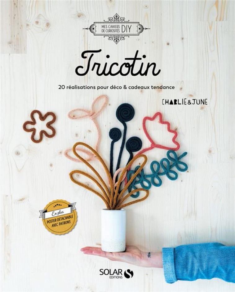 TRICOTIN - 20 REALISATIONS POUR DECO & CADEAUX TENDANCE - PICARD JULIE - SOLAR