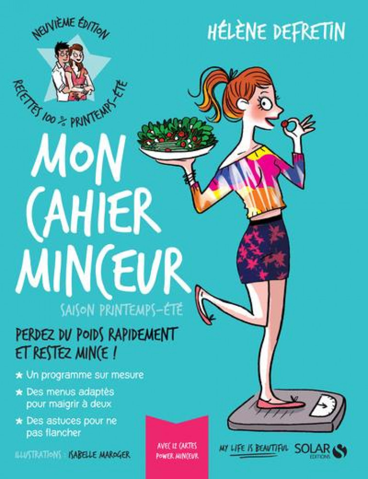 MON CAHIER MINCEUR PRINTEMPS-ETE - DEFRETIN/MAROGER - SOLAR