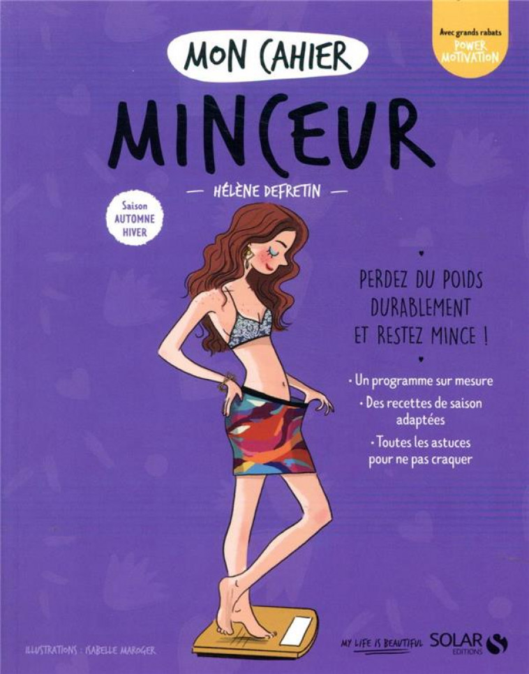 MON CAHIER MINCEUR AUTOMNE HIVER NEW - DEFRETIN/MAROGER - SOLAR