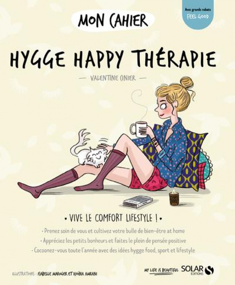 MON CAHIER HYGGE HAPPY THERAPIE NEW - CINIER VALENTINE - SOLAR