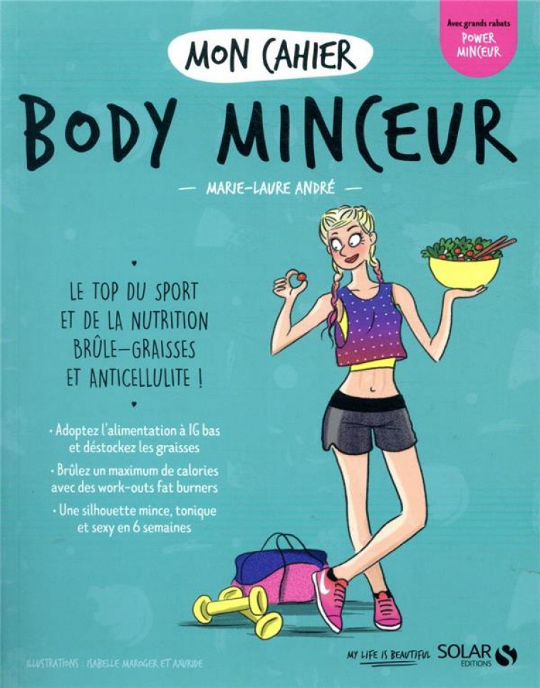 MON CAHIER BODY MINCEUR NEW - ANDRE/MAROGER - SOLAR