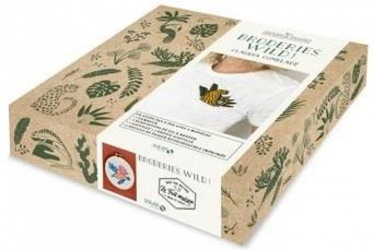 COFFRET BRODERIES WILD ! - COMELADE CLAUDIA - SOLAR