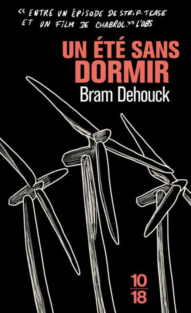 UN ETE SANS DORMIR - DEHOUCK BRAM - 10 X 18