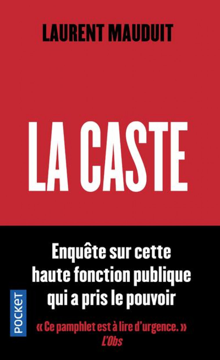 LA CASTE - MAUDUIT LAURENT - POCKET