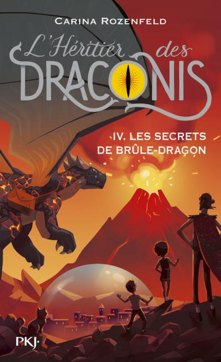 L-HERITIER DES DRACONIS - TOME 4 LES SECRETS DE BRULE-DRAGON - VOL04 - ROZENFELD CARINA - POCKET