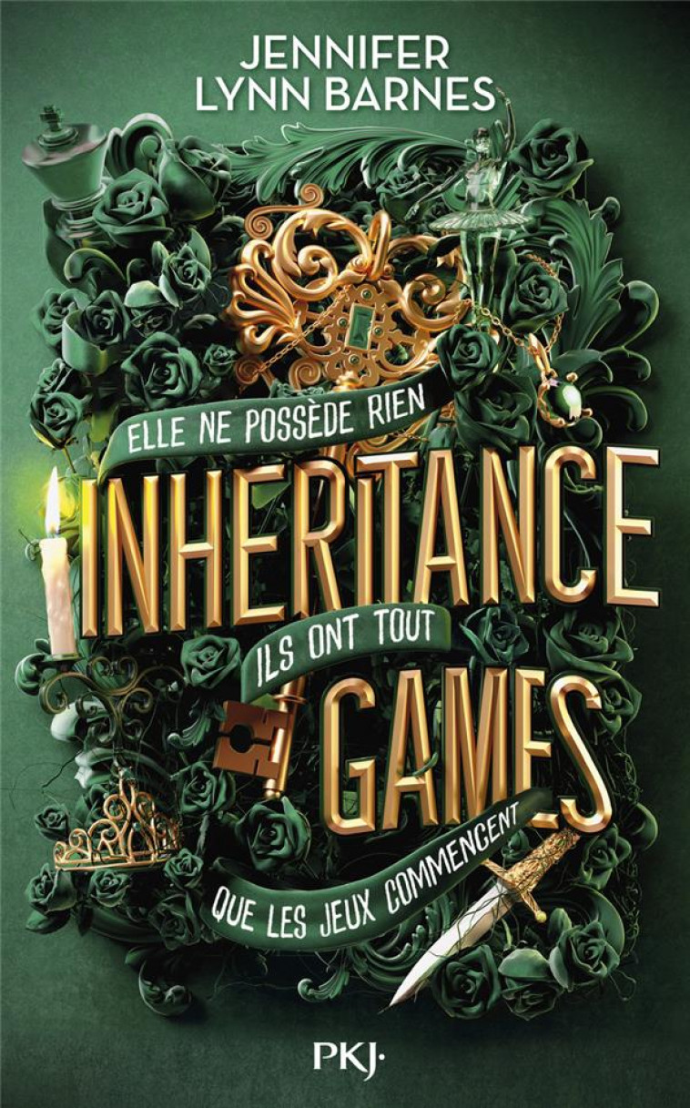 INHERITANCE GAMES - TOME 1 - VOL01 - BARNES JENNIFER LYNN - POCKET