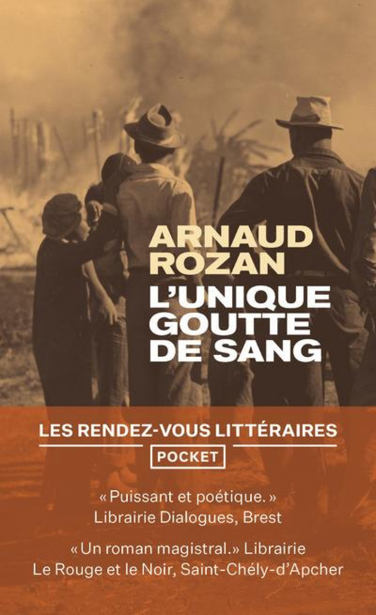 L-UNIQUE GOUTTE DE SANG - ROZAN ARNAUD - POCKET