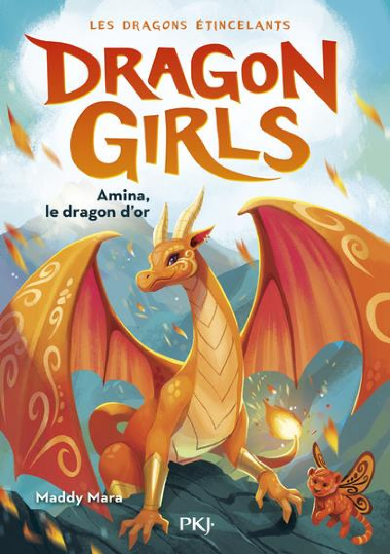 DRAGON GIRLS - LES DRAGONS ETINCELANTS - TOME 1 AMINA, LE DRAGON D-OR - VOL01 - MARA/LEW - POCKET