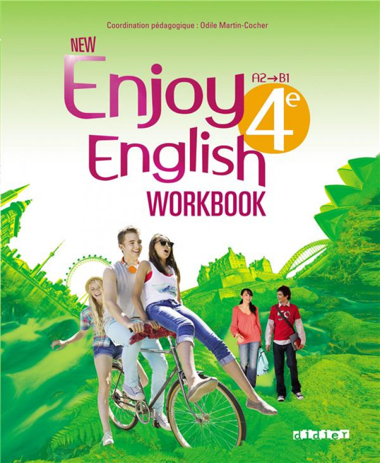 NEW ENJOY ENGLISH - ANGLAIS 4E - WORKBOOK - VERSION PAPIER - PLAYS/MARCANGELI - Didier