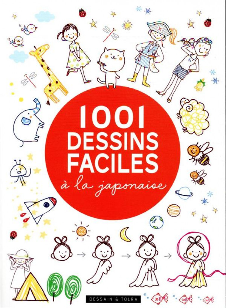 1001 DESSINS FACILES A LA JAPONAISE - COLLECTIF - PU SEPTENTRION