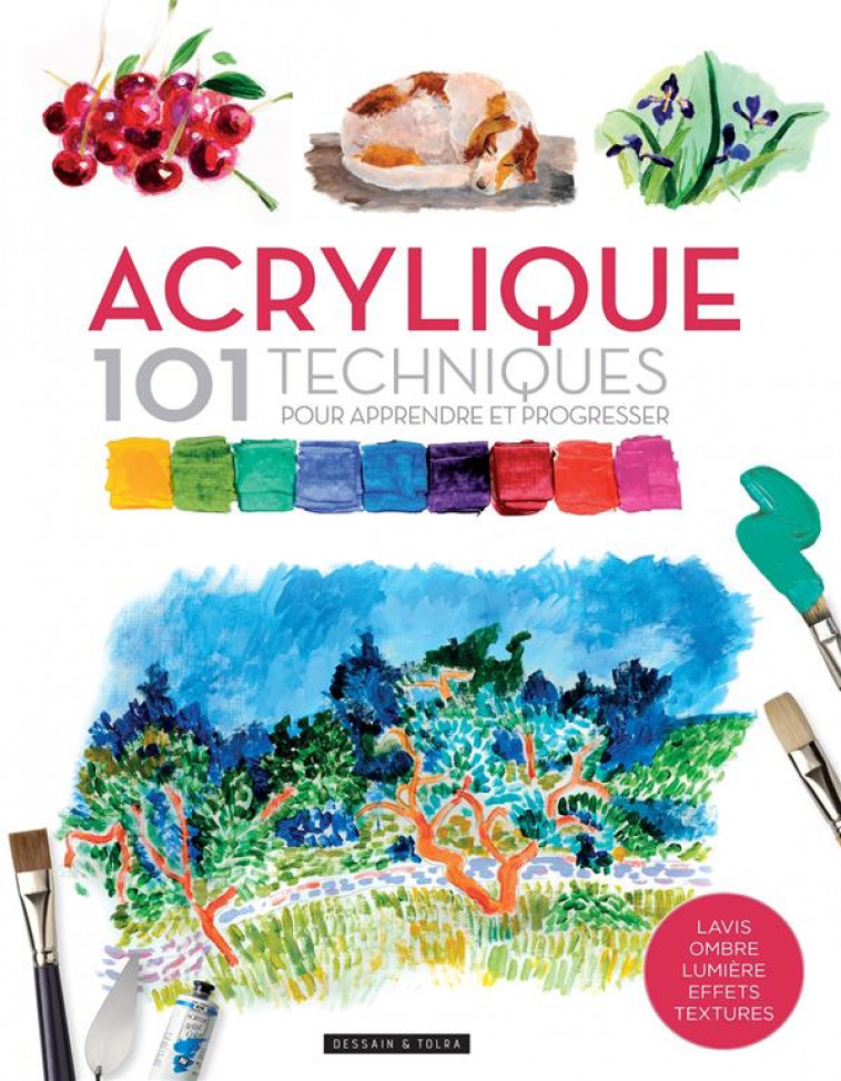 ACRYLIQUE 101 TECHNIQUES POUR APPRENDRE ET PROGRESSER - XXX - DESSAIN TOLRA