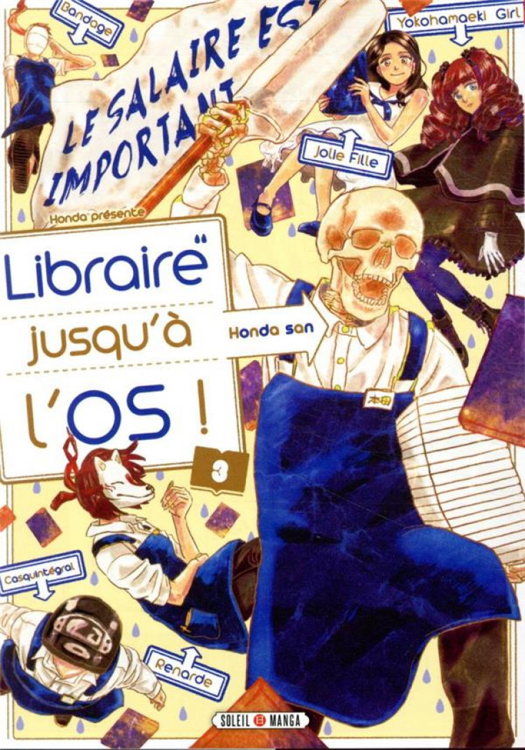 LIBRAIRE JUSQU-A L-OS T03 - HONDA - Soleil Productions