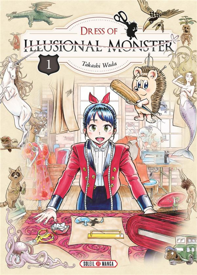 DRESS OF ILLUSIONAL MONSTER T01 - WADA TAKASHI - Soleil Productions