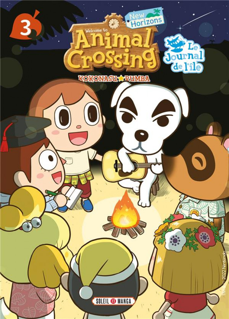 ANIMAL CROSSING : NEW HORIZONS - LE JOURNAL DE L-ILE T03 - RUMBA/NINTENDO - Soleil Productions