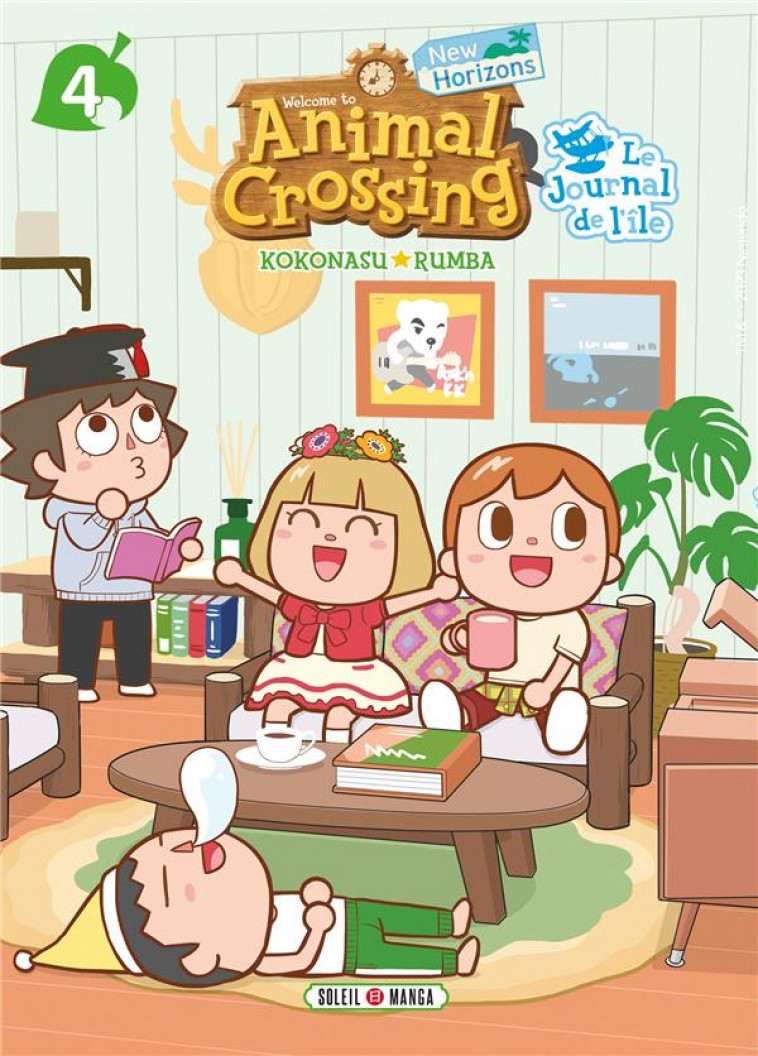 ANIMAL CROSSING : NEW HORIZONS - LE JOURNAL DE L-ILE T04 - NINTENDO/RUMBA - Soleil Productions