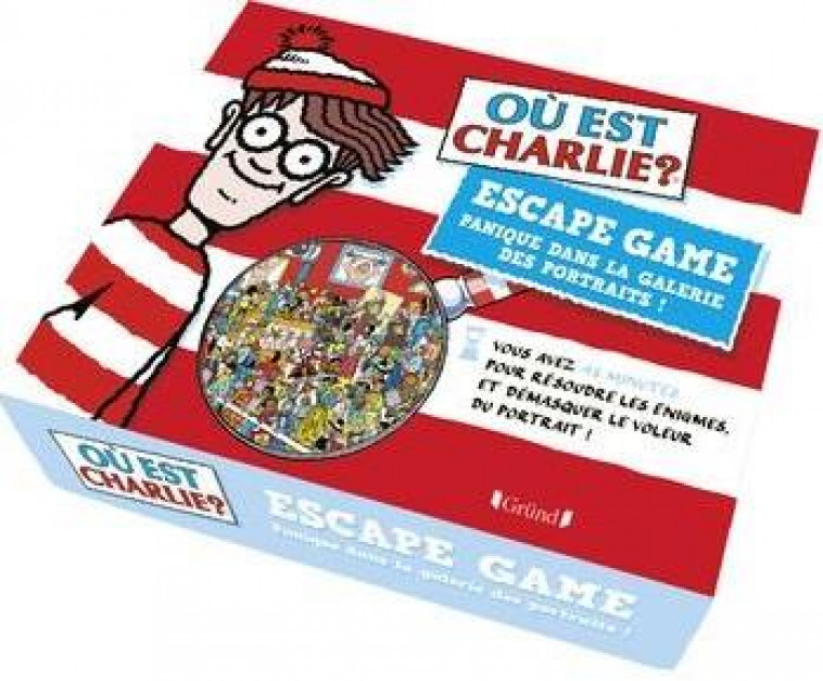 OU EST CHARLIE ? - ESCAPE GAME - HANDFORD MARTIN - NC