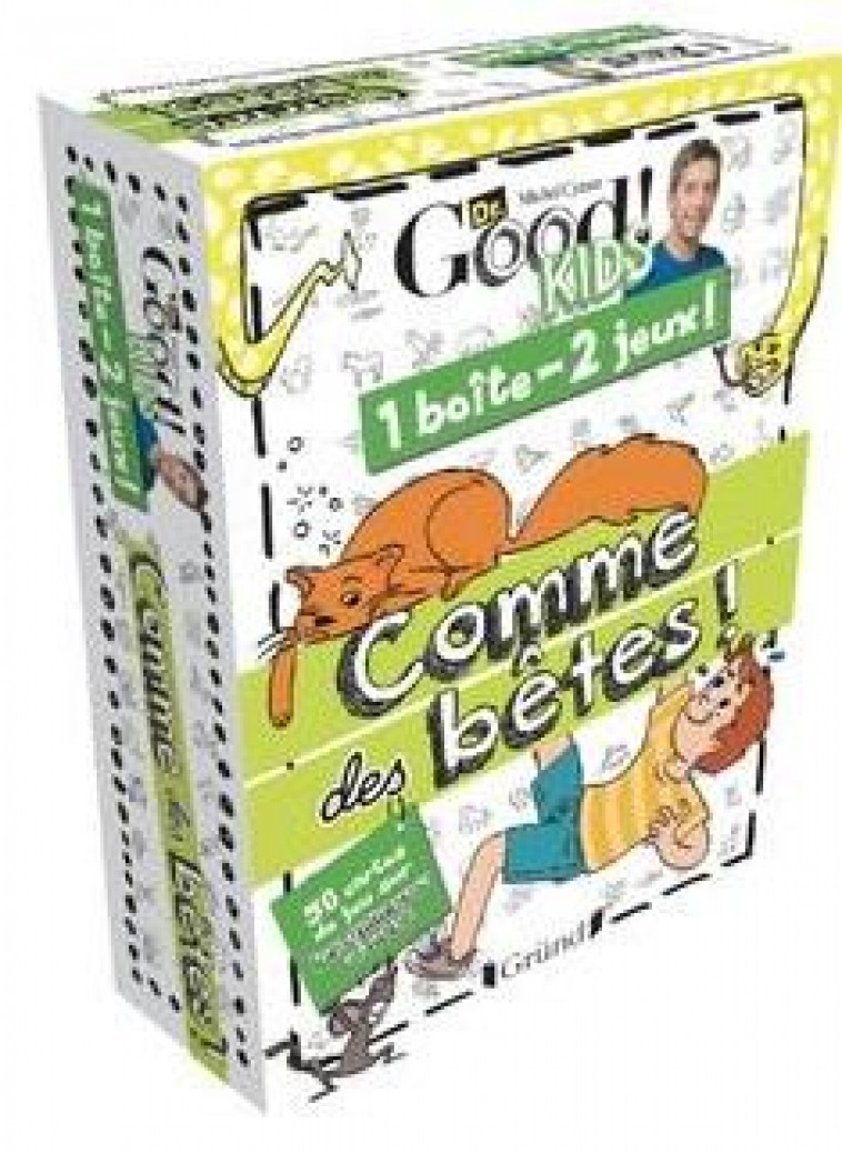 DR GOOD ! KIDS - 1 BOITE - 2 JEUX - COMME DES BETES ! - DR GOOD/THERAULAZ - NC