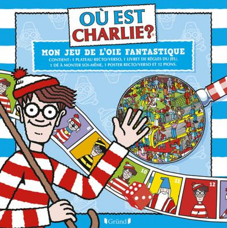 OU EST CHARLIE ? MON JEU DE L OIE FANTASTIQUE - HANDFORD MARTIN - NC