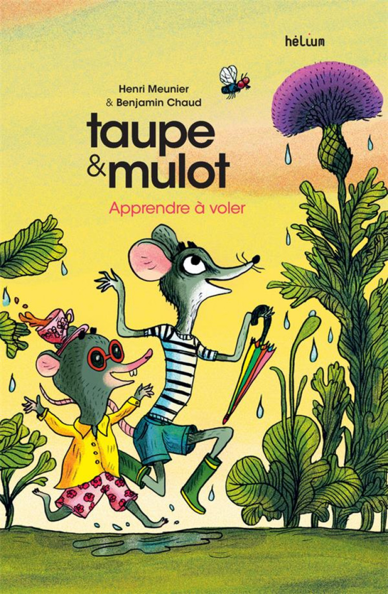 TAUPE ET MULOT 5 - APPRENDRE A VOLER - MEUNIER/CHAUD - ACTES SUD