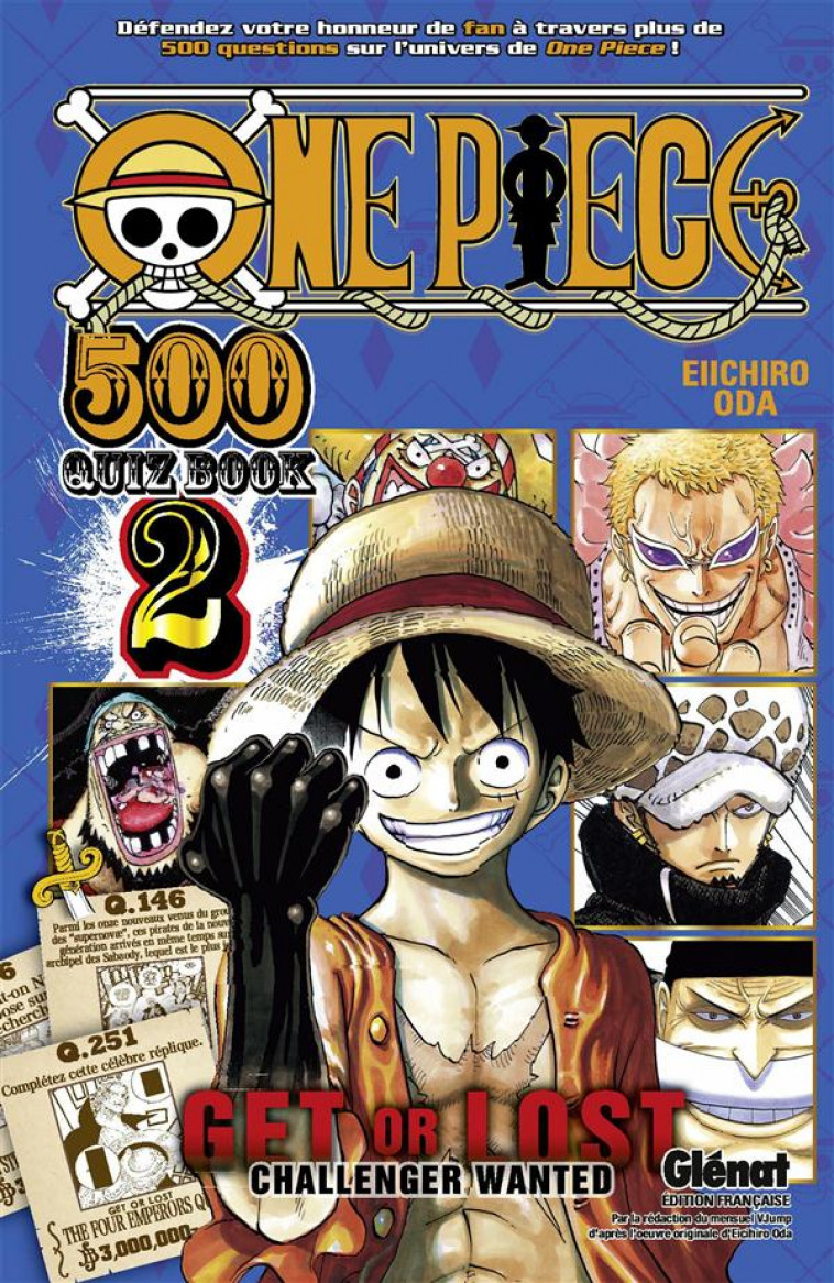 ONE PIECE QUIZ BOOK - ONE PIECE - QUIZ BOOK - TOME 02 - ODA EIICHIRO - Glénat