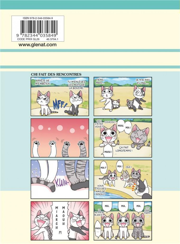 CHI MON CHATON - TOME 02 - KANATA KONAMI - GLENAT