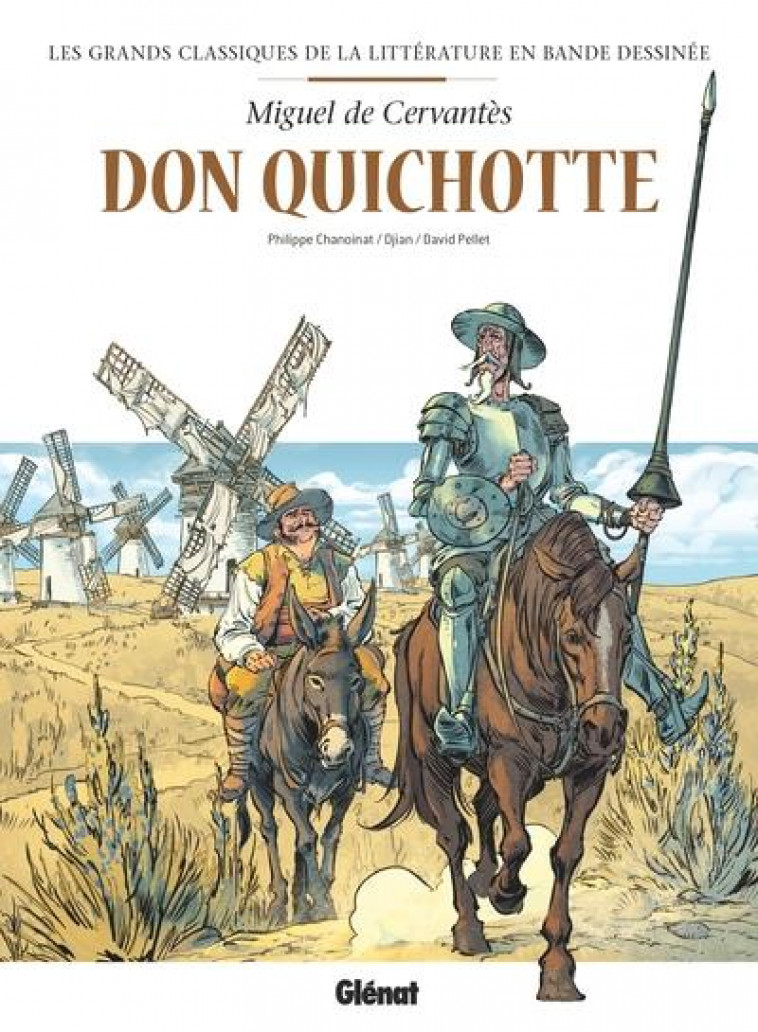 DON QUICHOTTE EN BD - CERVANTES/CHANOINAT - GLENAT